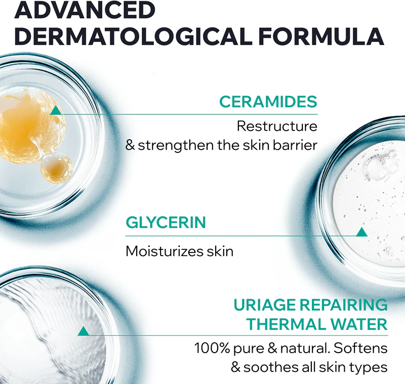 Uriage Hyseac Hydra Soothing Cream je upokojujúci krém pre suchú a podráždenú pokožku spôsobenú liečbou akné.