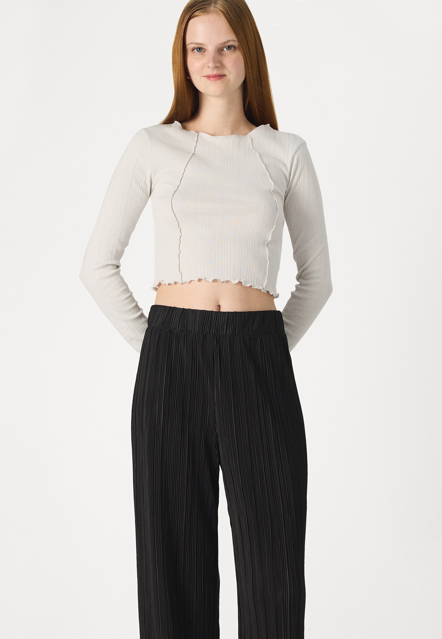 ONLY ONLRAVENNA PANT - Spodnie - czarne