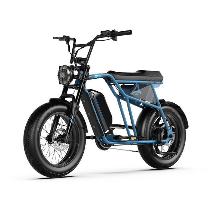 Bicicletta elettrica A-Spadz Cavet Air - Pneumatici larghi 20x4.0