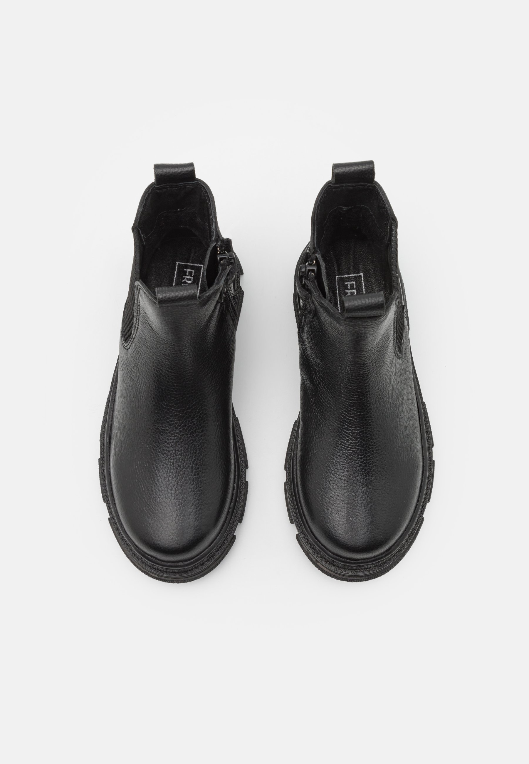 Friboo LEATHER - Klassieke enkellaarsjes - zwart