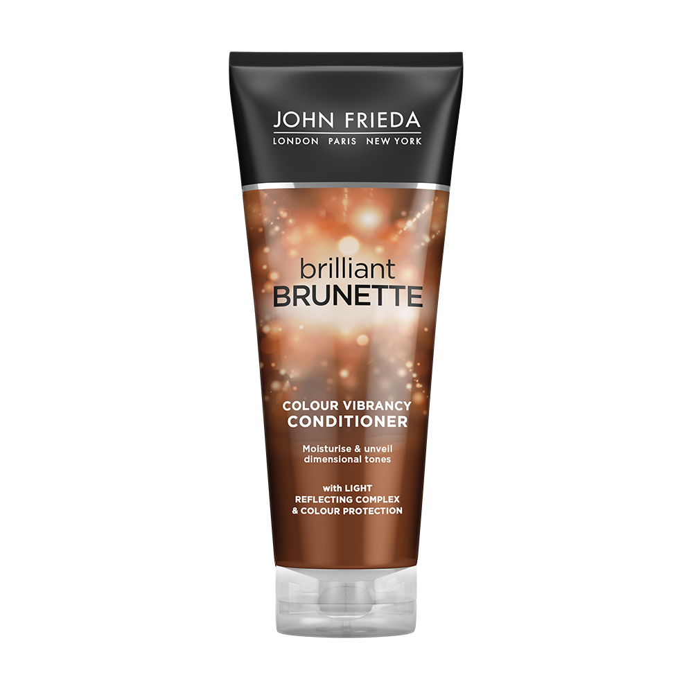 Brilliant Brunette regenerator za zaštitu boje kose 250 ml - John Frieda