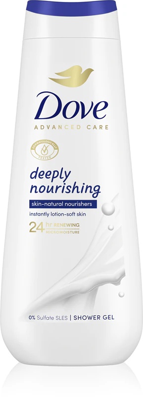 Dove Advanced Care дубоко хранљиви хидратантни гел за туширање