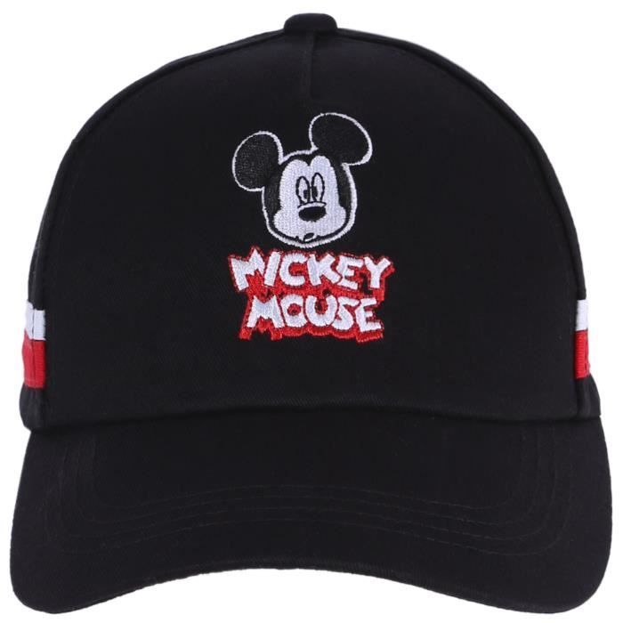 Gorra de béisbol negra - DISNEY - Mickey Mouse - Niño - Material suave