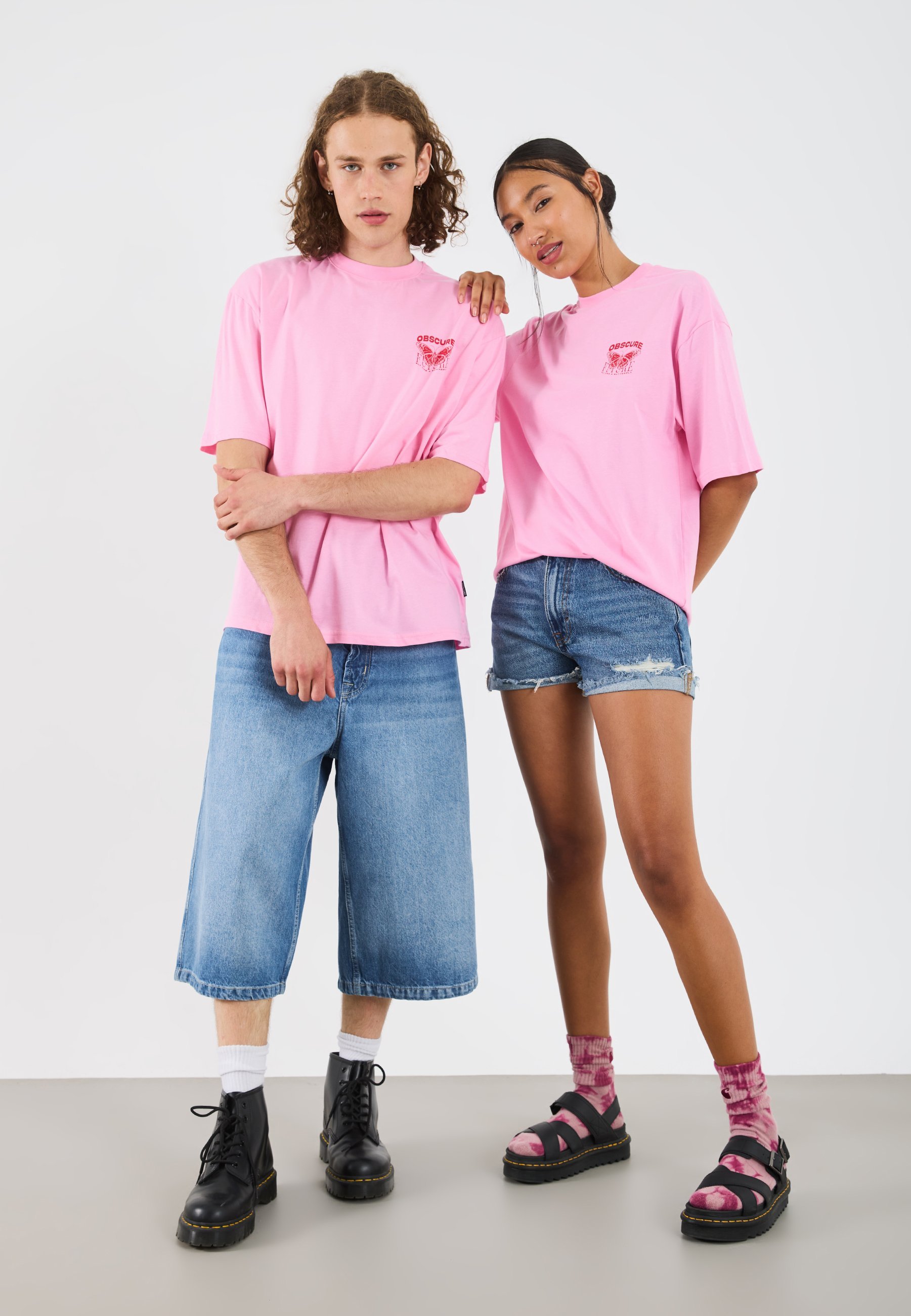YOURTURN UNISEX - T-shirt stampata - rosa