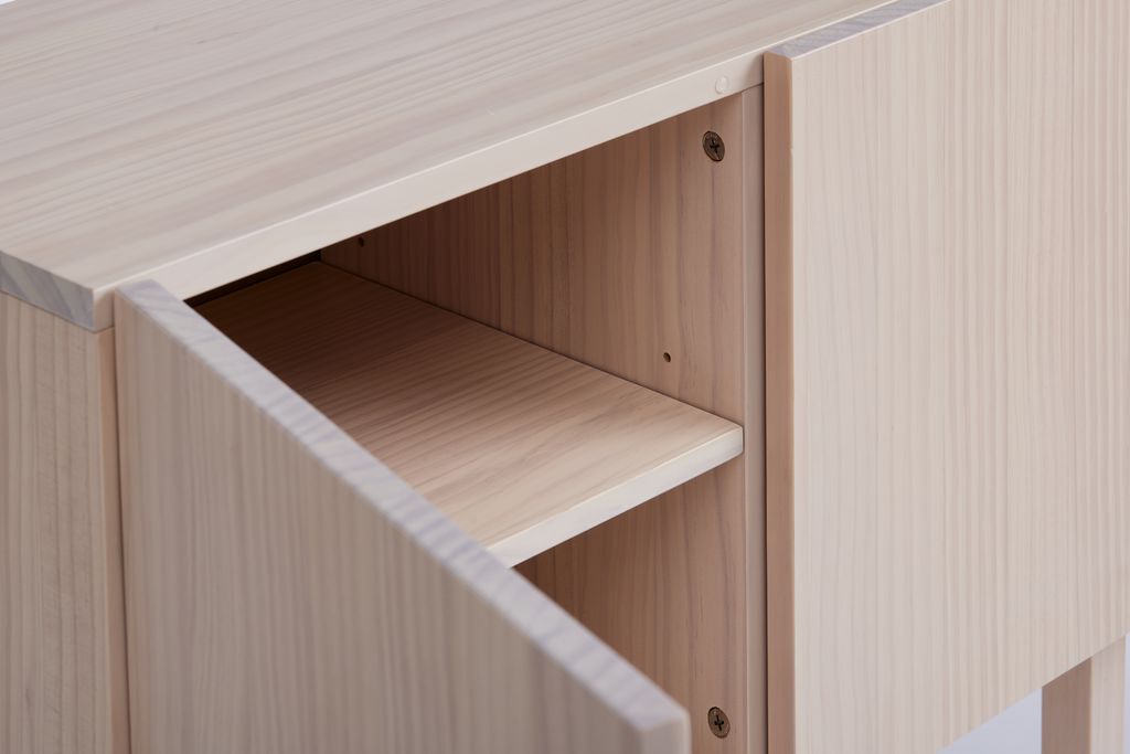 SOLLERUP SOLLERUP komoda s 2 vrata od punog bora
