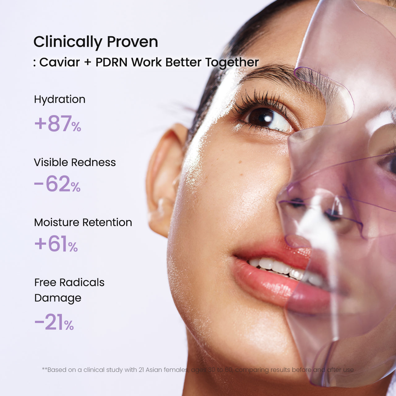 Rejuvenating Caviar PDRN Real Deep Mask