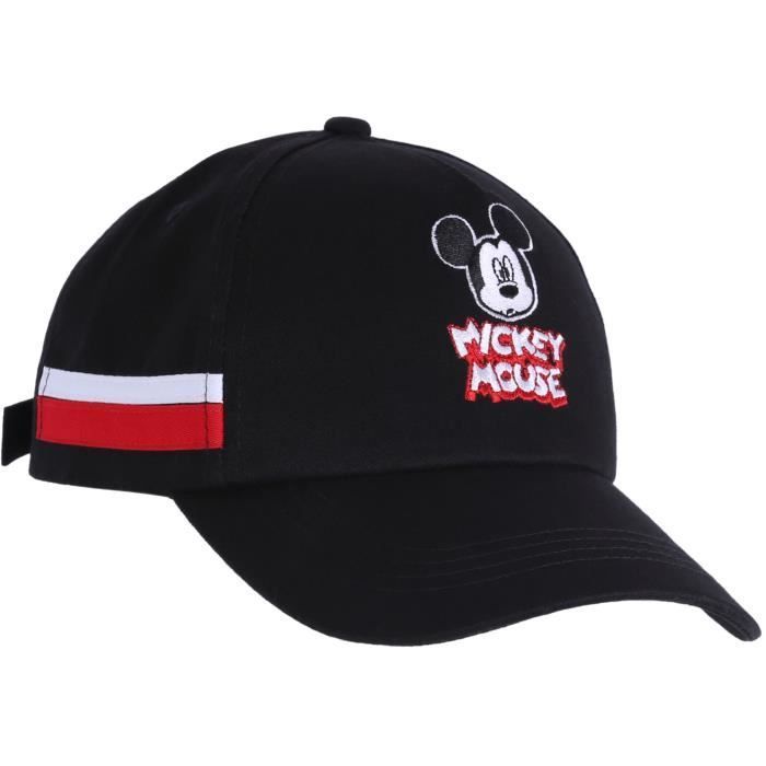 Gorra de béisbol negra - DISNEY - Mickey Mouse - Niño - Material suave