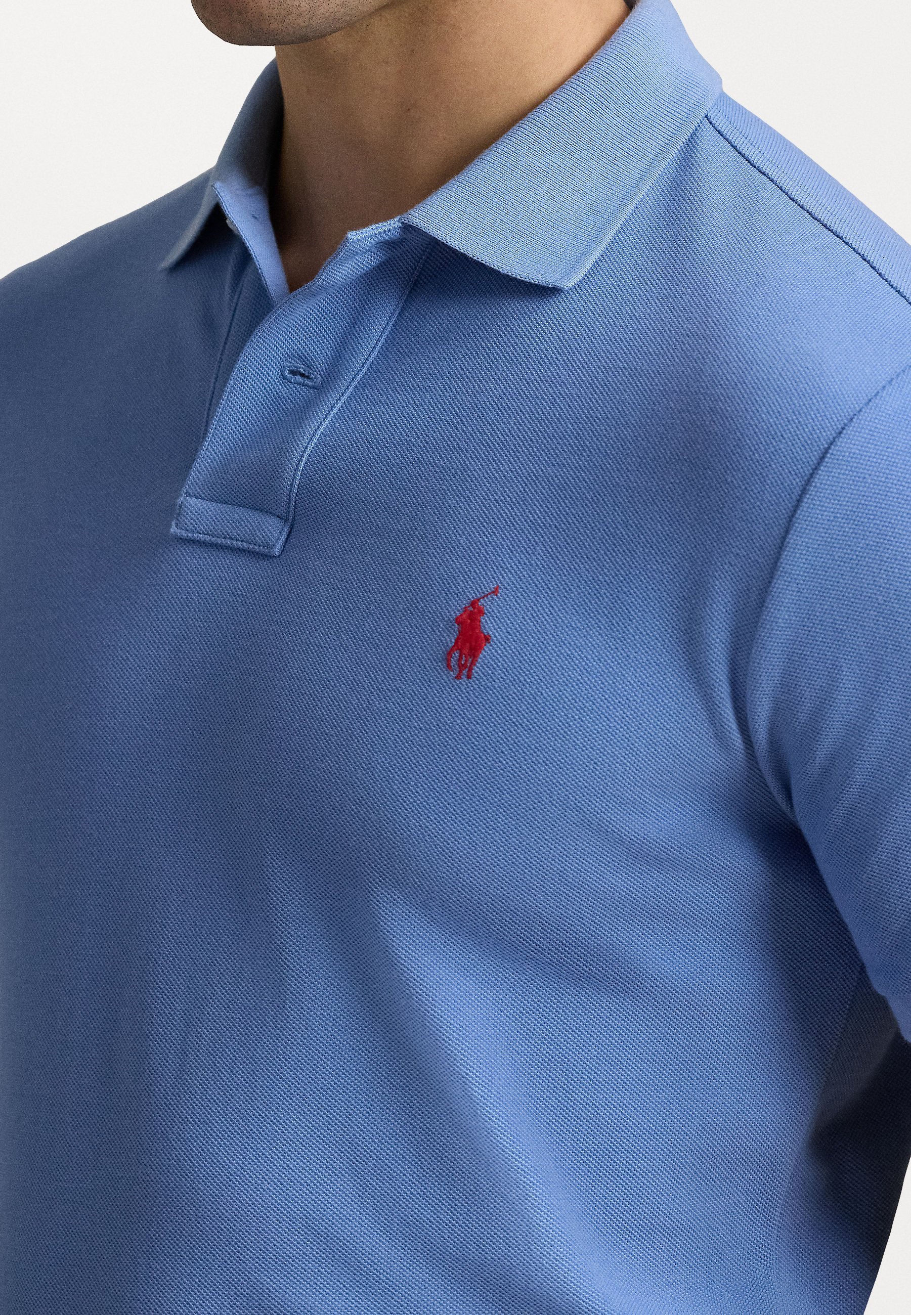 Polo Ralph Lauren HET ICONISCHE MESH POLOSHIRT - Poloshirt - campusblauw