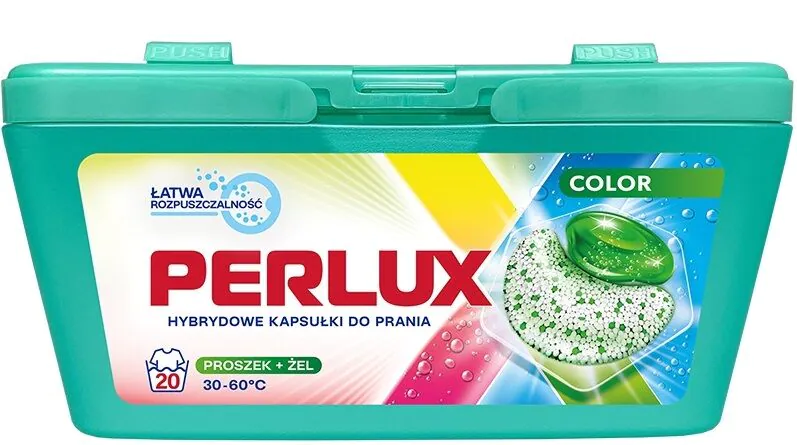 Perlux Hybrydowe Kapsułki do prania Color