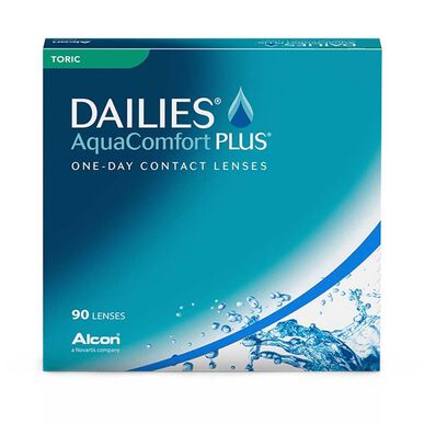 Kontaktní čočky Dailies ACP, Dailies Aquaconfort Plus Toric, 30 nebo 90 ks.