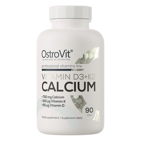 OstroVit Vitamin D3 + K2 + Kalcium