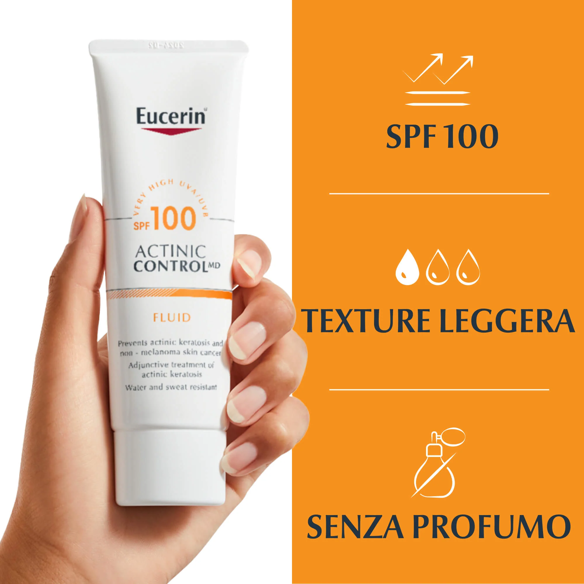 Sun Protection Actinic Control MD SPF100 - Solare viso alta prot.