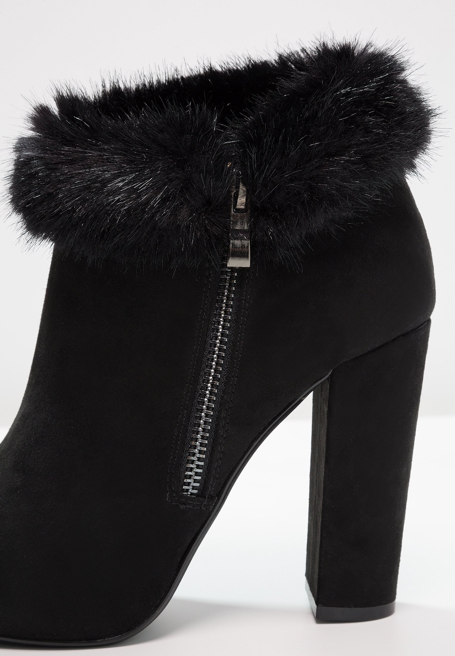 Anna Field Stiefeletten mit hohem Absatz – schwarz
