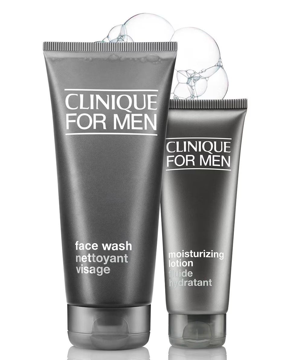 CLINIQUE CLINIQUE FOR MEN™ SOLUȚIE DE CURĂȚARE A FEȚEI - DELICATĂ - SISTEM ÎN 3 PAȘI
