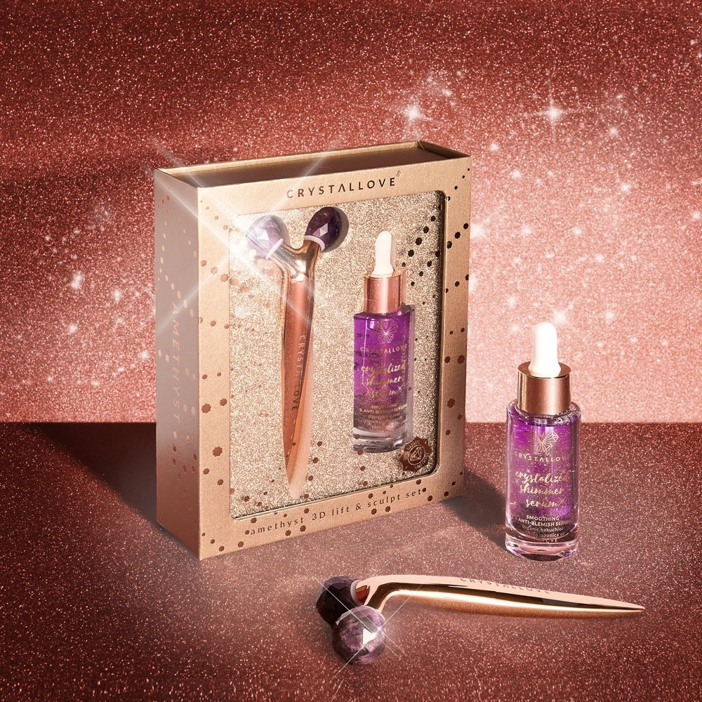 Crystallove Amethyst 3D Lift sejas kopšanas komplekts - 1 gab.