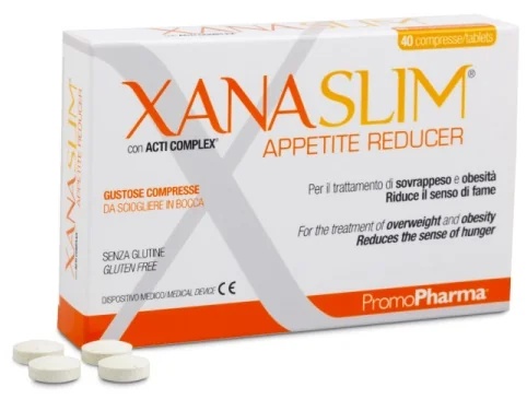 PROMOPHARMA PromoPharma Xanaslim Vermindert de eetlust 40 tabletten helpt bij gewichtsverlies