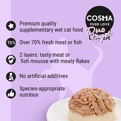 Cosma DUO Layer 6 x 70 g
