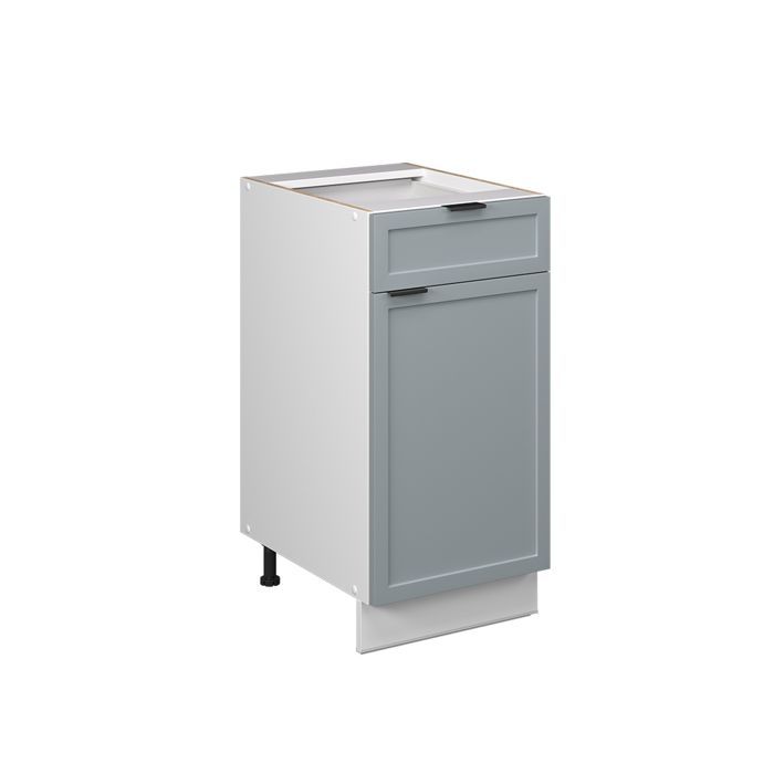Mobile da cucina Vicco Fame-Line 40 cm senza PT, azzurro-grigio chiaro, bianco 50594