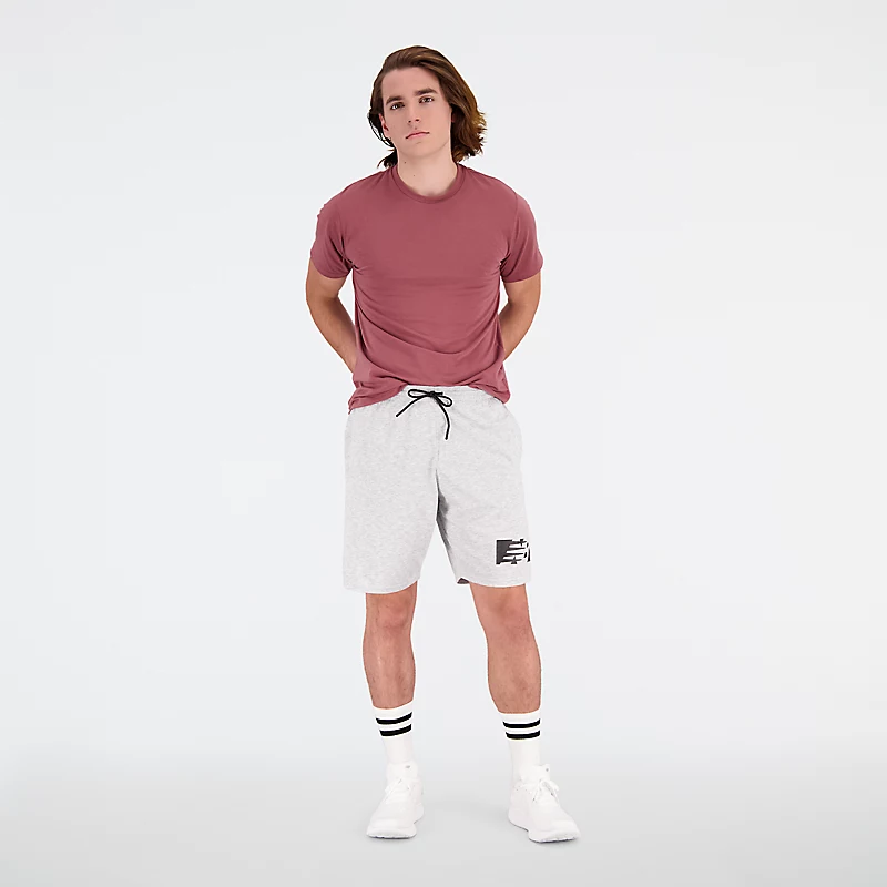 Heathertech Strickshorts für Herren – Sportgrau