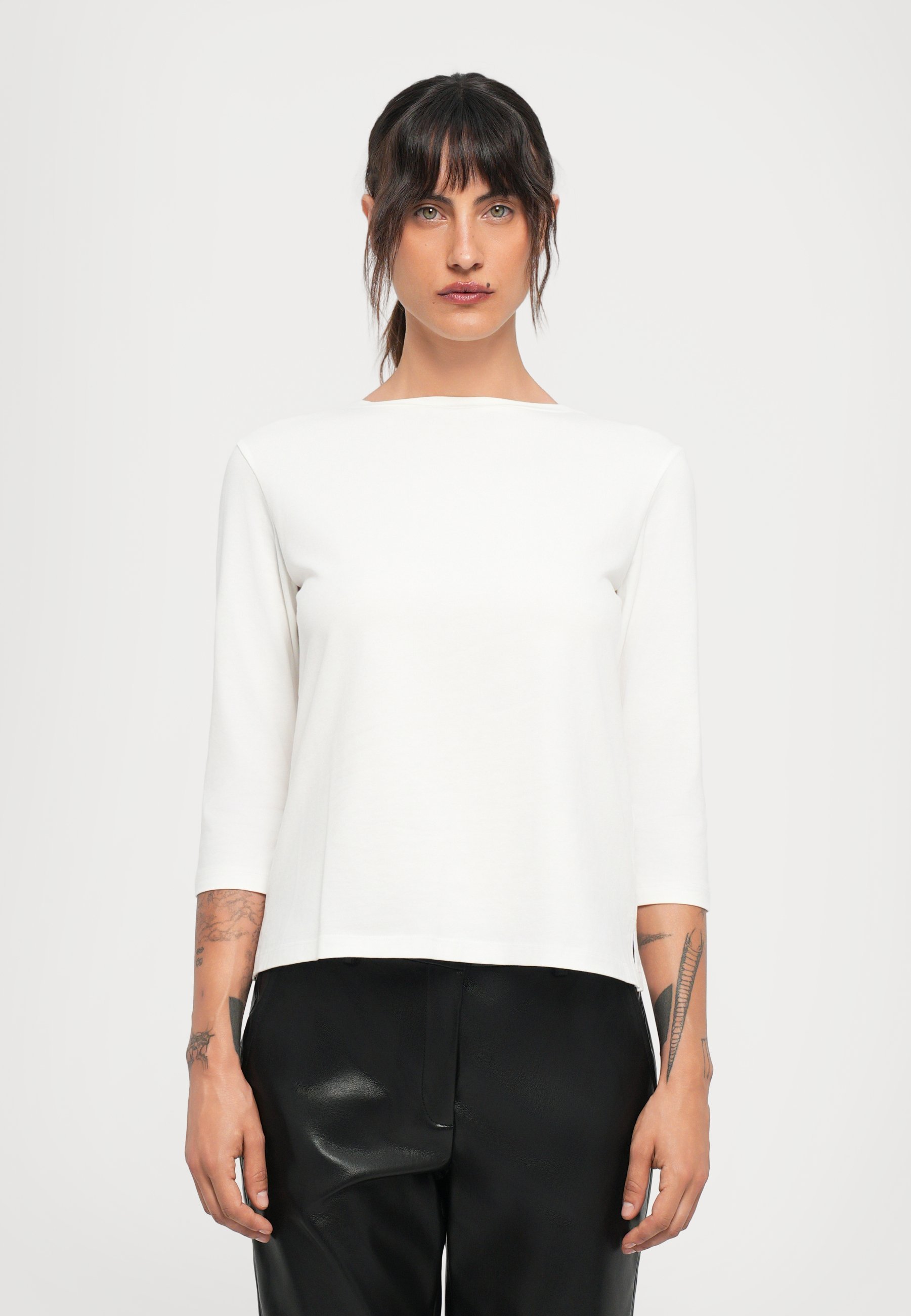 WEEKEND MaxMara MULTIA - Top met lange mouwen - bianco