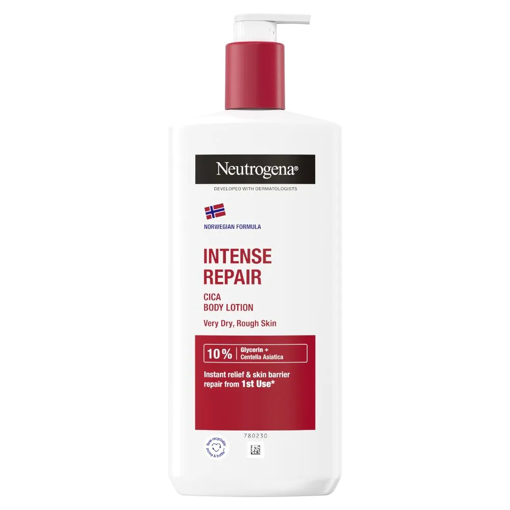 Neutrogena Formuła Norweska, Intensywnie Regenerujący Balsam do Ciała z Cica
