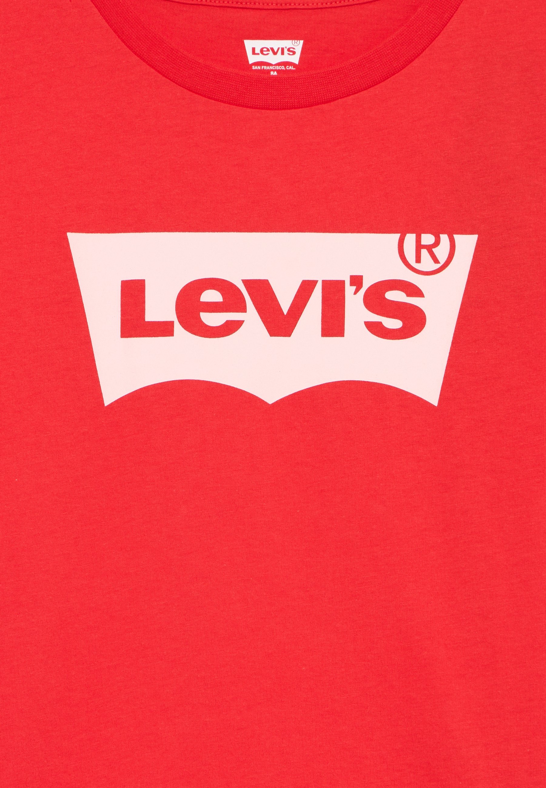 Levi's® Batwing T-shirt - T-shirt met print - papaverrood
