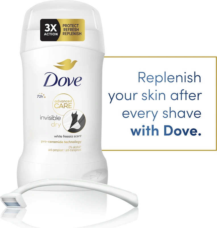 Dove Advanced Care Invisible Dry dezodoranta zīmulis