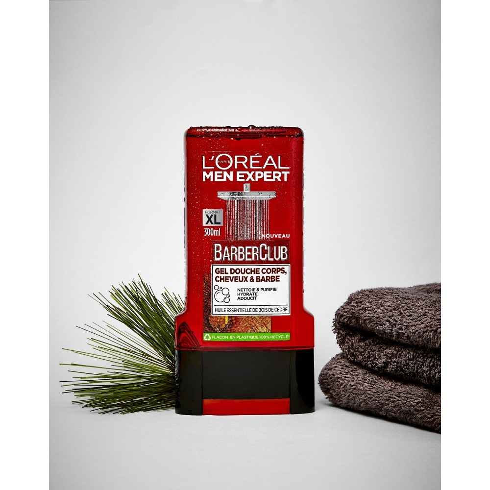 L´Oréal Men Expert Expert Barber Club Gel Douche 3en1 -