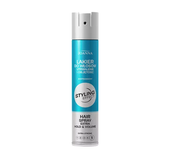 Joanna Styling Effect lakier do włosów utrwalenie i objętość Extra Strong 250ml