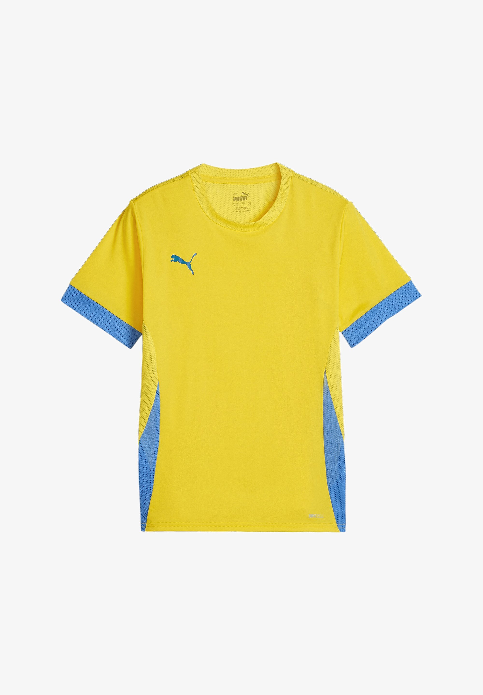Puma TEAMGOAL MATCHDAY - Sport T-shirt - gelbblau