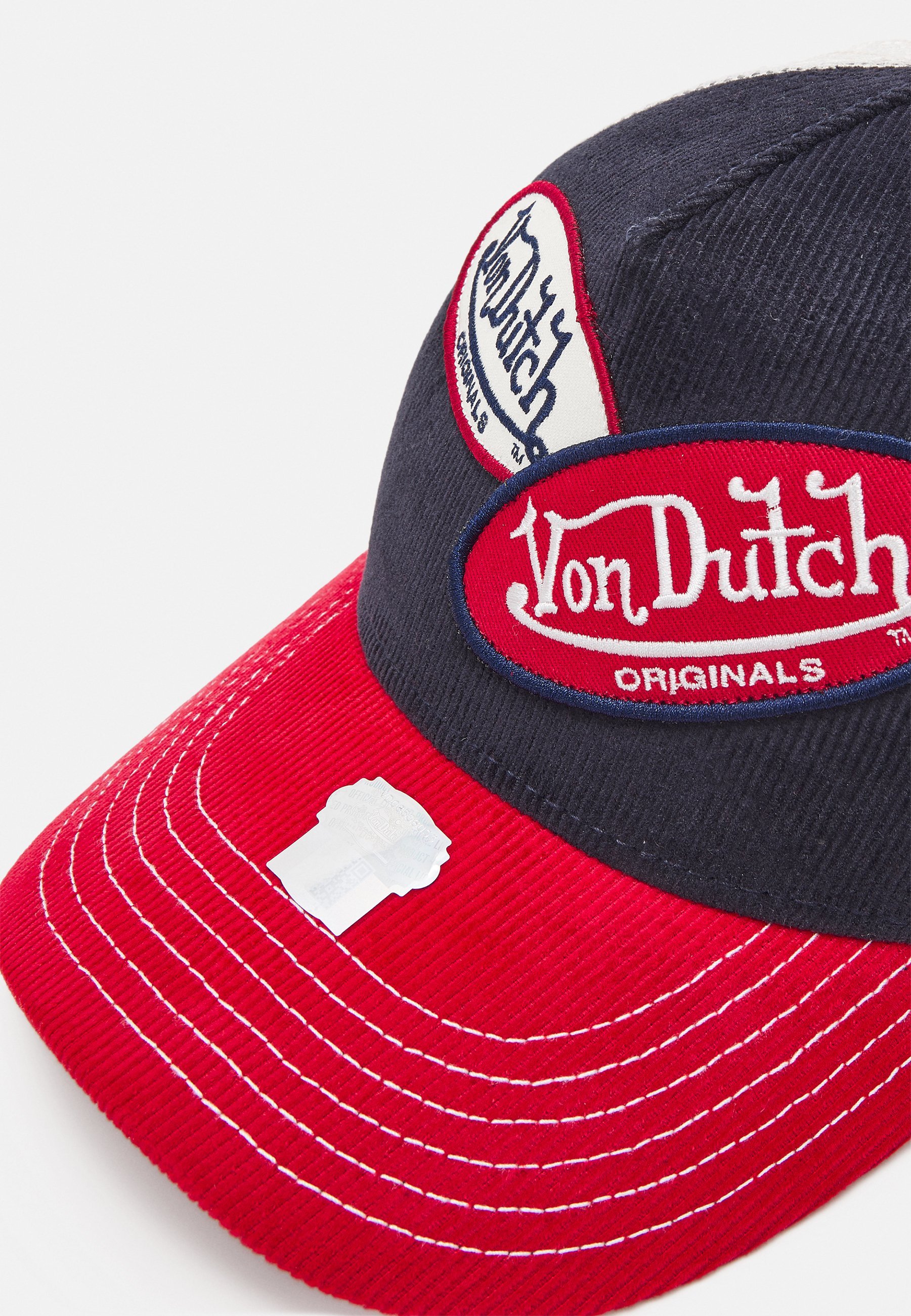 Casquette unisexe Von Dutch TRUCKER RUSSEL - marine/blanche