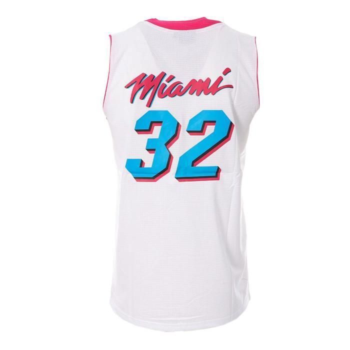 MIAMI - Maillot Basket - blanc - M - Blanc - Sport Homme