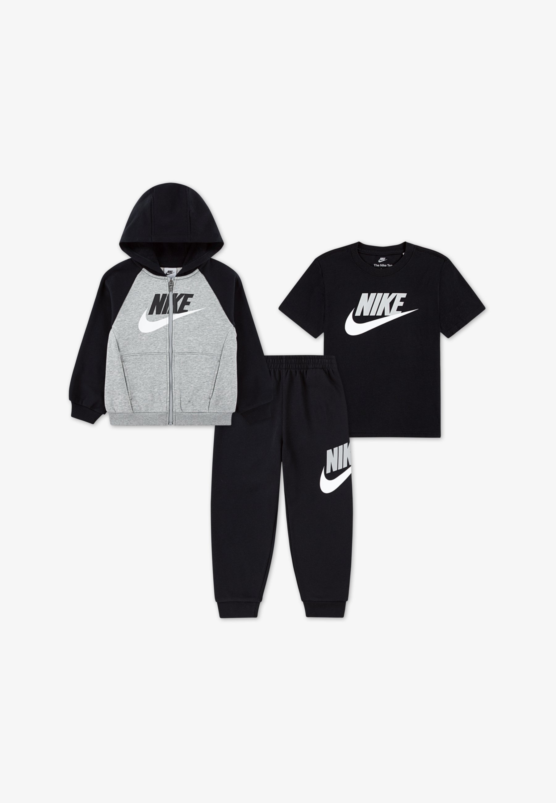 Ensemble Nike Sportswear unisexe - T-shirt imprimé - noir