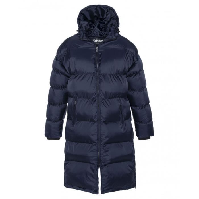 Schott 2190MAX Extra Long Down Jacket - Blue - Men's