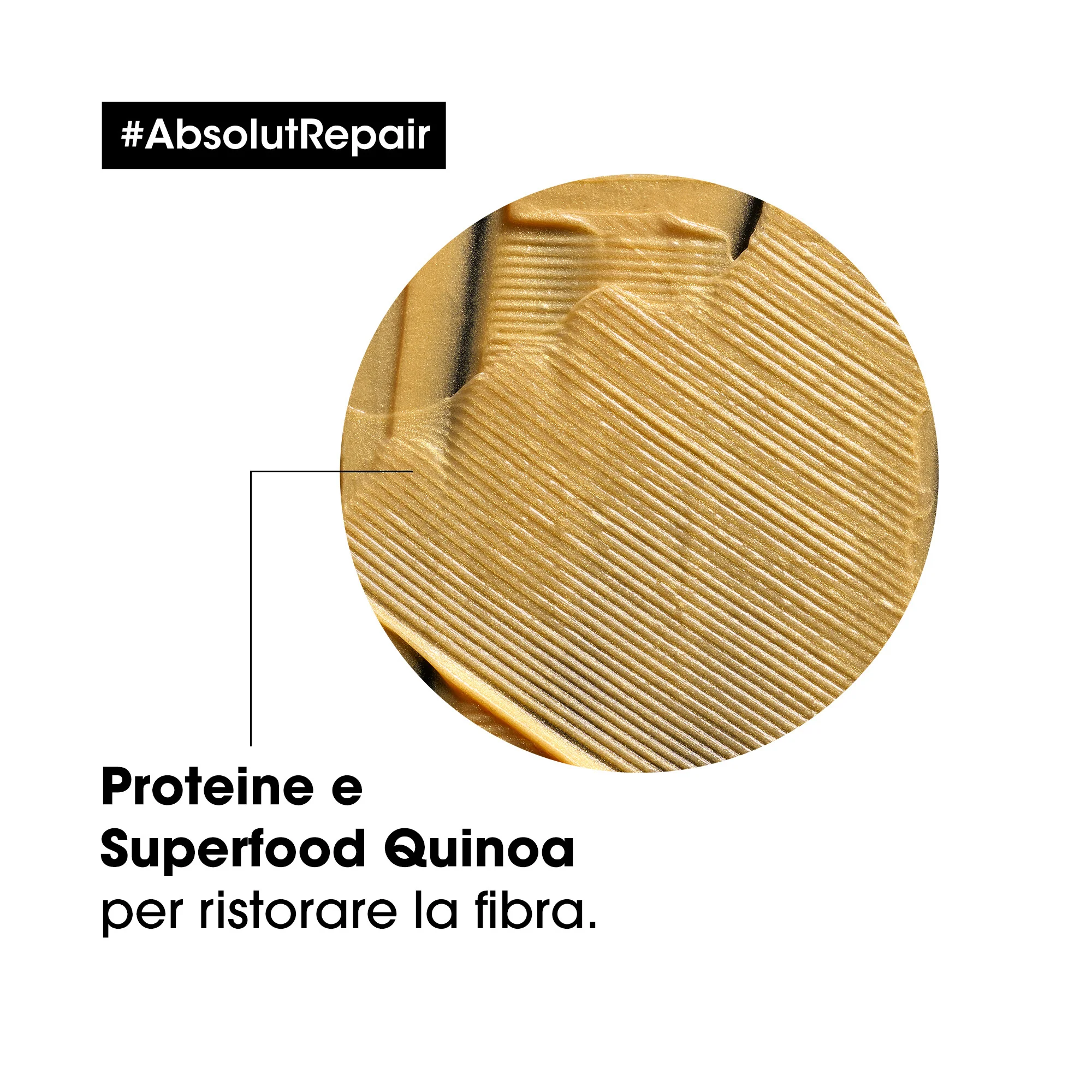 SERIE EXPERT New Absolut Repair Golden Mask - Maschera Riparatrice Capelli