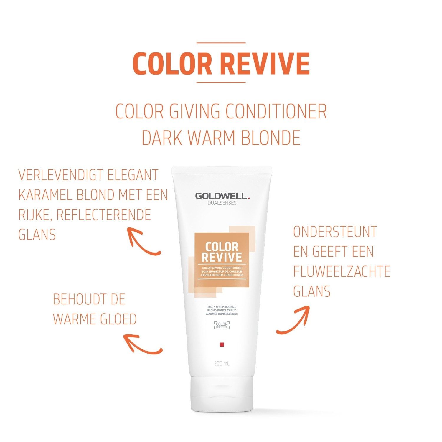 Goldwell Dualsenses Color Revive Farbauffrischender kondicionierius – Kupfer