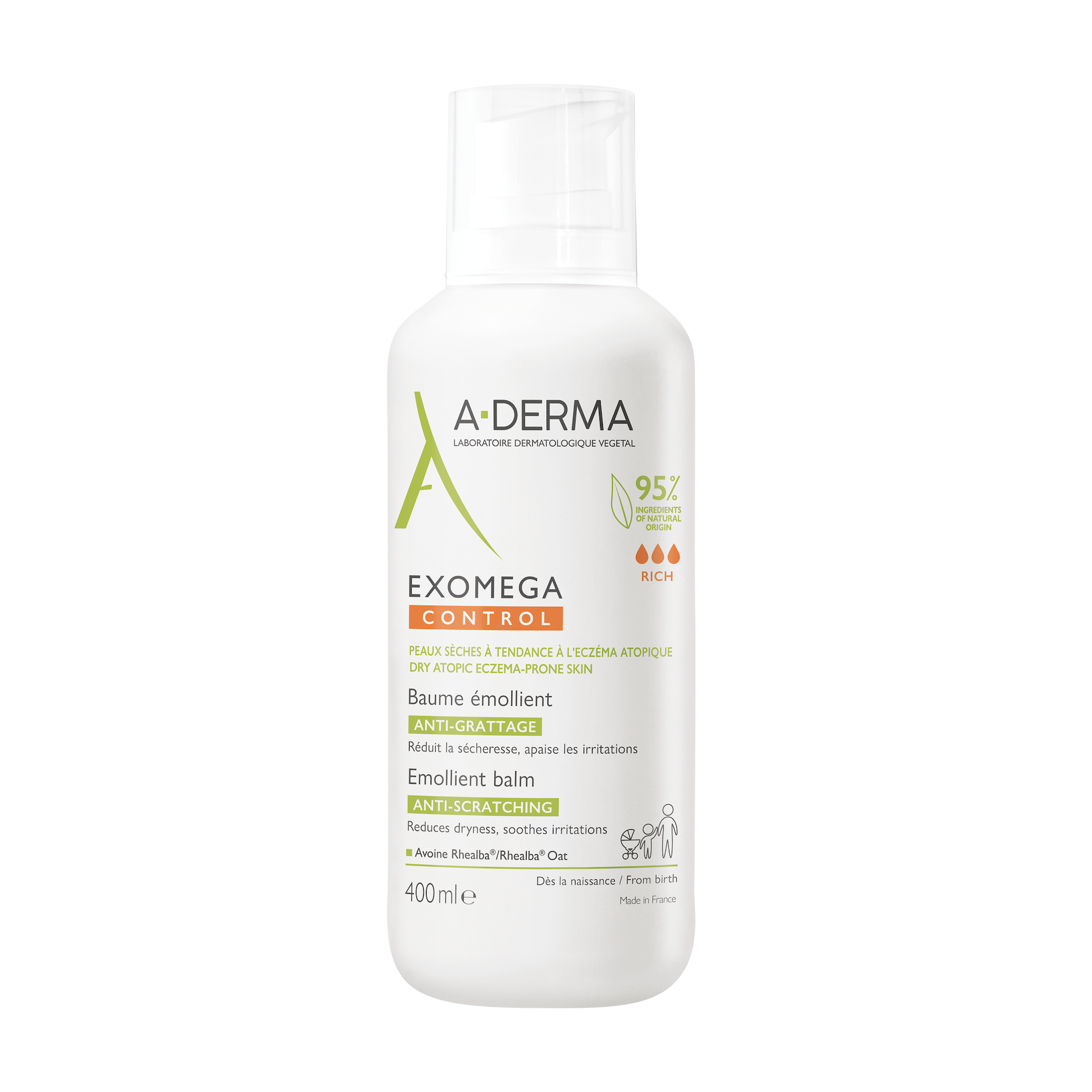 Exomega Control balzam 400 ml - A-Derma