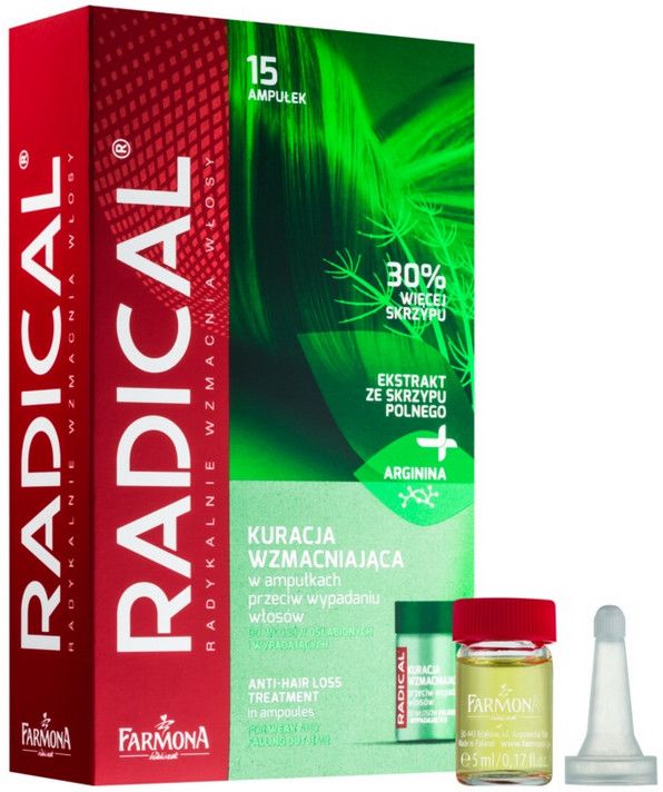 Ampule proti izpadanju las Radical Olja in tretmaji za lase