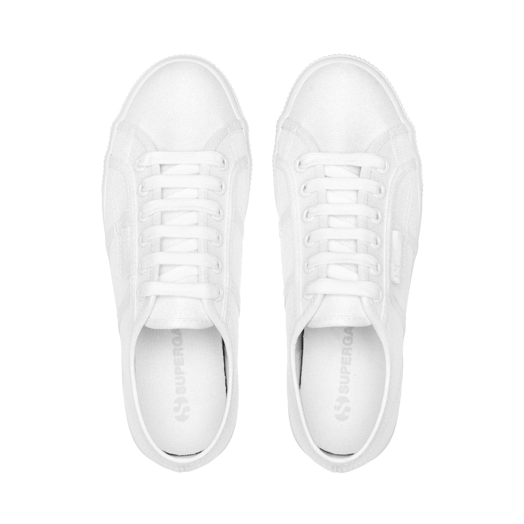 2790 PLATFORM LAME-TOTAL WHITE