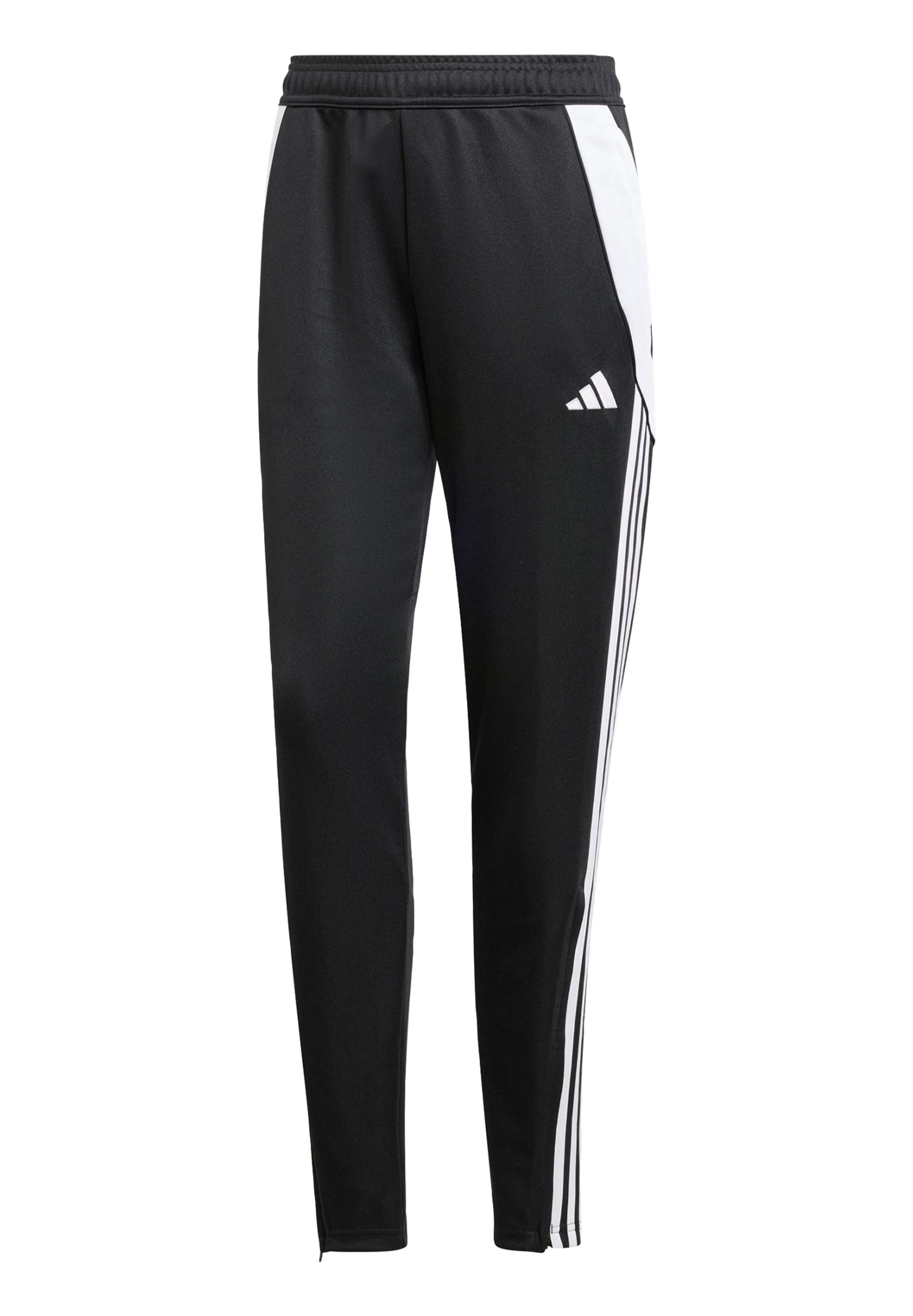 adidas Performance TIRO24 FEMME - Bas de survêtement - Noir et blanc