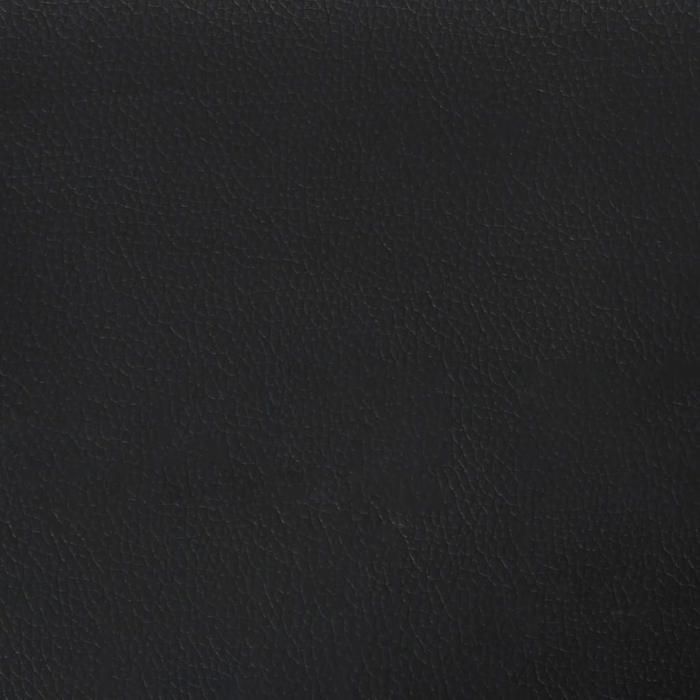 Sort 200 x 200 cm - Træseng - Stabil og holdbar - Sengestel - Madras medfølger ikke - Sort 200x200 cm kunstlæder 001_514551