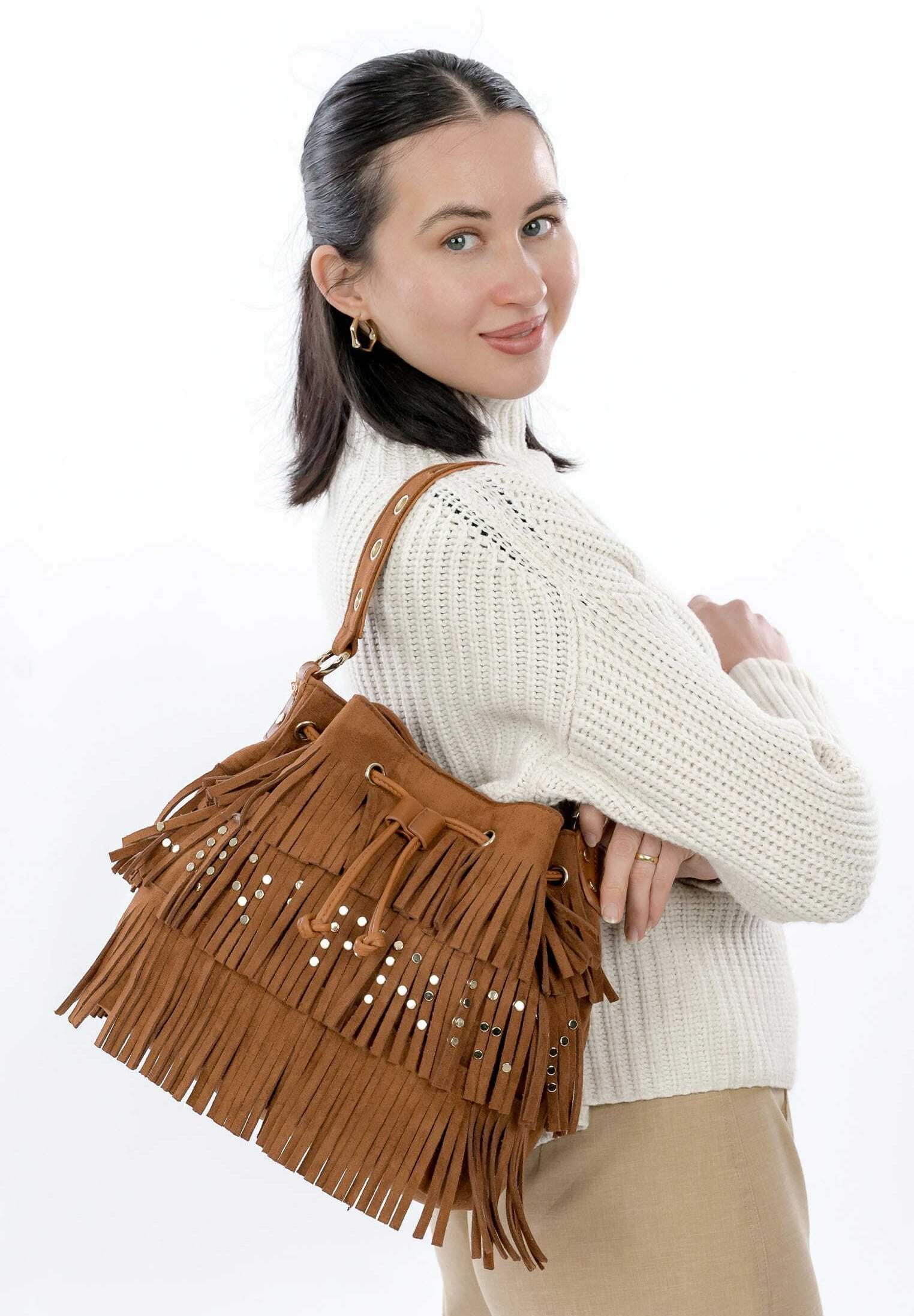 SURI FREY Handtas - cognac