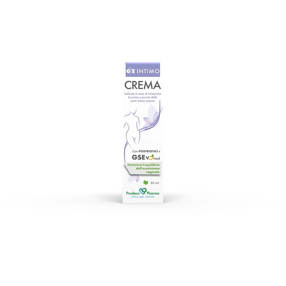 GSE Intimo crème 30 ml. Verlichting van branderigheid en jeuk in de intieme zones.