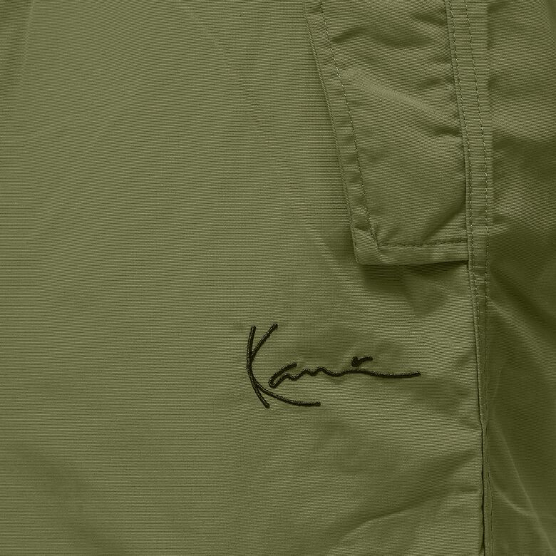 Małe szerokie spodnie spadochronowe Signature