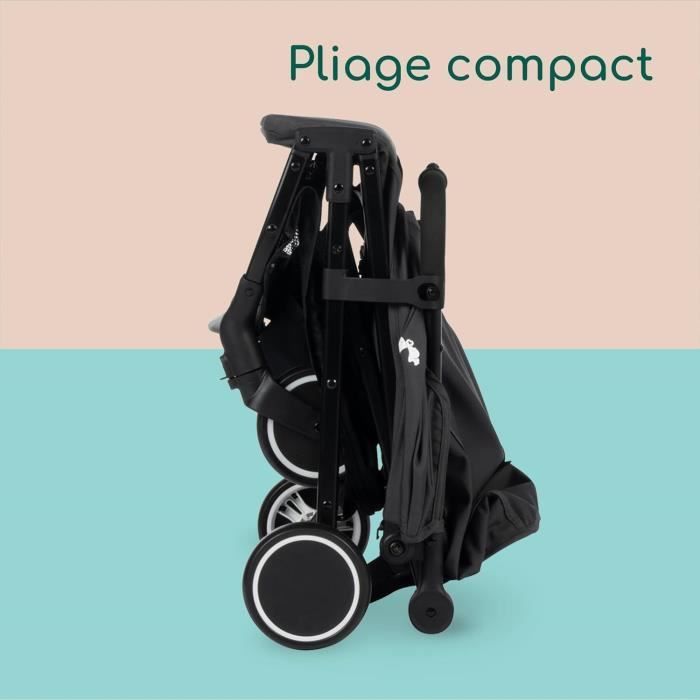 BEBECONFORT SOKO Passeggino ultracompatto e leggero, dalla nascita fino a 15 kg (circa 3-4 anni), grafite minerale