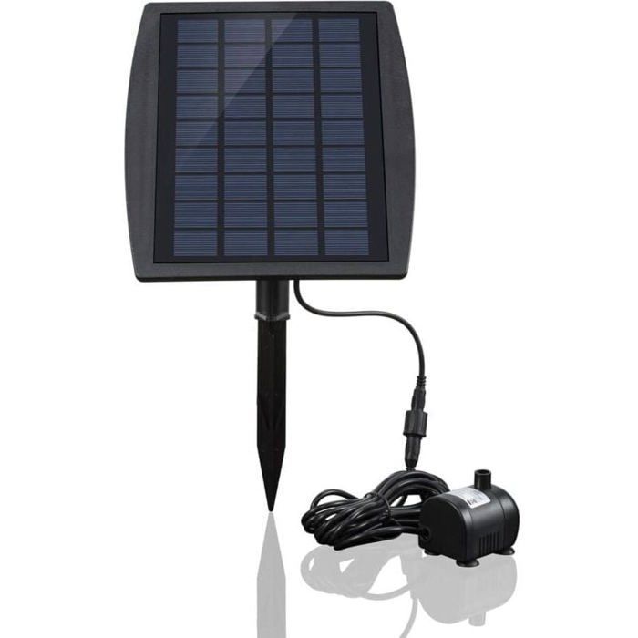 Brushless solar water pump for pond Solar water pump for fountain with 9V 2.5W solar panel 200L/H.