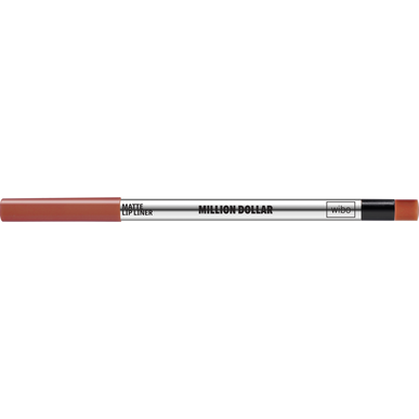 Delineador de labios Wibo Million Dollar Matte Liner, 12 lápices labiales, 1 unidad, 1 unidad