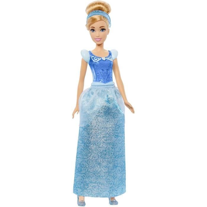 Assepoesterpop 29 cm, Mattel Disney prinsessenpop met jurk en accessoires HLW06