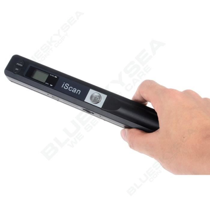 Scanner Portable A4 - EYOYO - Iscan01 - 900 DPI - USB - Stockage JPEG/PDF
