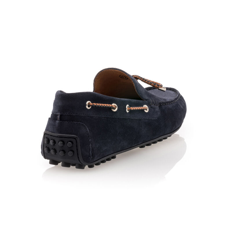 Herr Blå Loafers/Båtskor